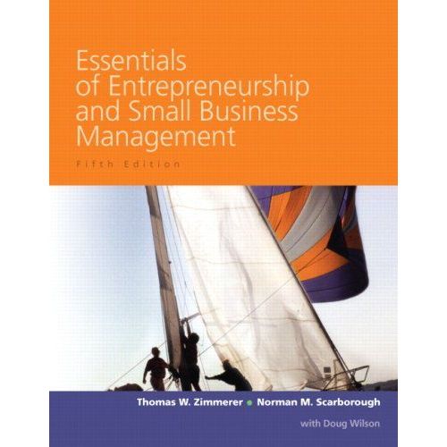 Essentials Of Entrepreneurship And Small Business Management