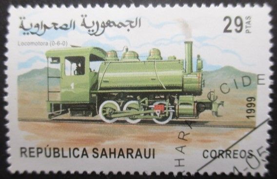 Saharaui Locomotive Oblitéré