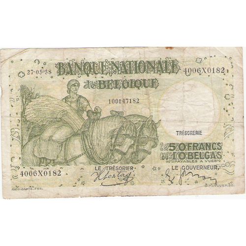 Billet 50 Franc Belge