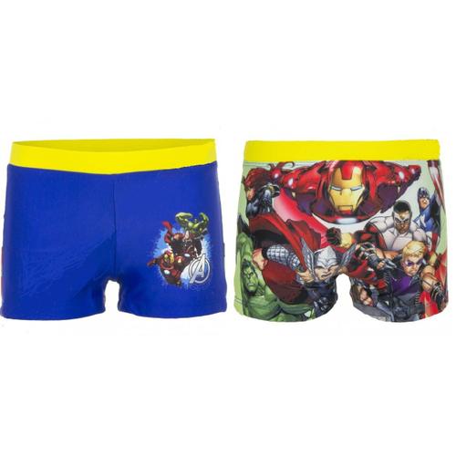Boxer Short De Bain Enfant Marvel Avengers Bleu