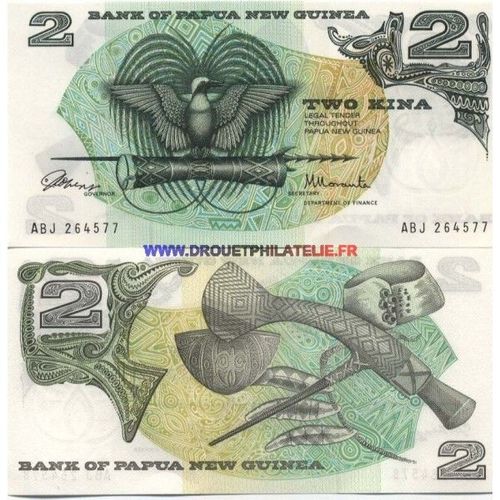 Papouasie Nlle Guinee - Pk N° 1 - Billet De 2 Kina