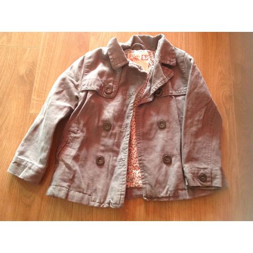 Veste Du Pareil Au Même Veste Courte 4 Ans Gris