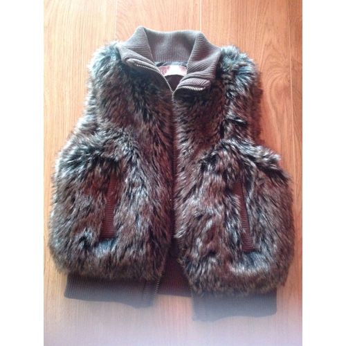 Veste Boboli Veste Sans Manche 2 Ans Marron