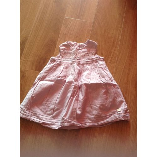 Robe Cyrillus Coton 6 Mois Mauve