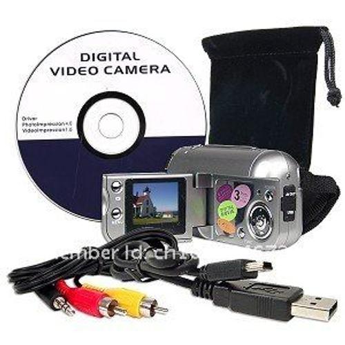 Camera Digital Vidéo - DV 136 - Caméscope portable Numérique, 3x Zoom, TV  out
