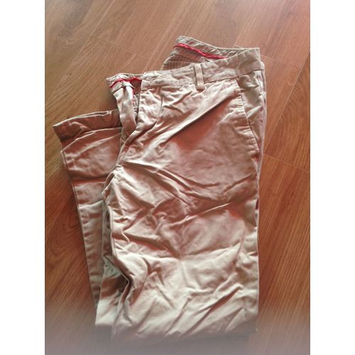 Pantalon Lefties Coton 42 Brun