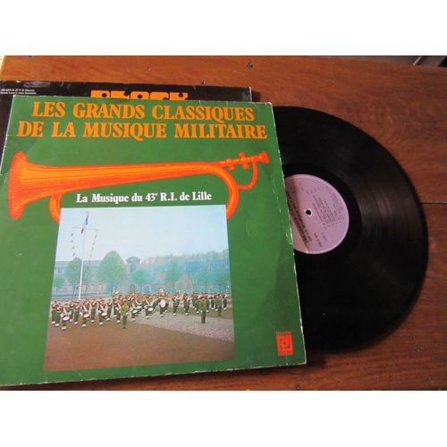 Double Lp Disques Grands Classiques De La Musique Militaire Chant Du Depart Les Dragons Noaille Le Tram : Marche De La 2 Db :Honneur 146 ..