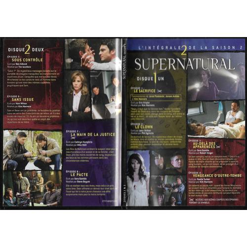 Supernatural - Saison 2 intégrale 6 dvd