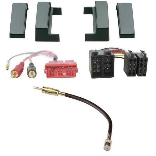 Kit Adaptateur Autoradio 1din Pour Audi A2 98-05/ A3 99-01/ Tt 98-06 + Iso/Mini-Iso + Fm - Kitfac090-2 - Adnauto