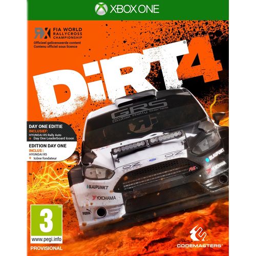 Dirt 4 - Edition Day One - Edition Benelux Xbox One