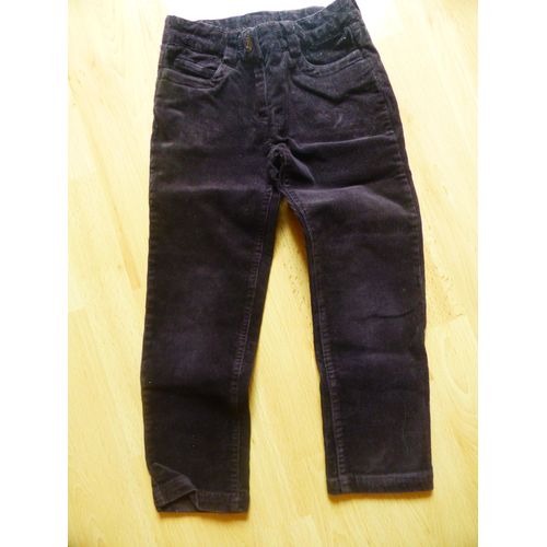 Pantalon Cyrillus Coton 6 Ans Marron
