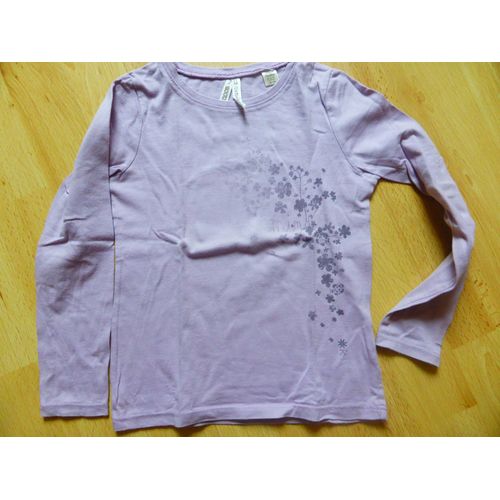 T-Shirt Okaïdi Coton 5 Ans Mauve