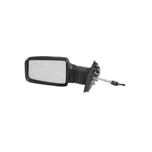 Retroviseur Complet Gauche 9. 89 Regl. Cable Pour Peugeot 405