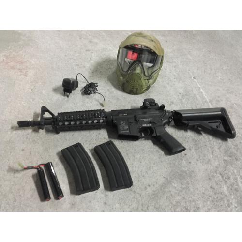 Répliques Colt M4a1 Cqb Full Metal Cybergun, Puissance: 1.2joules