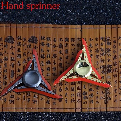 League Of Legends Fidget Cube Hand Tri Spinner Genji Shuriken Métal Widget Focus Relaxation Anti Stress Décompression Détente Travail Jeu Eveil Toupie Adulte Enfant Cadeau