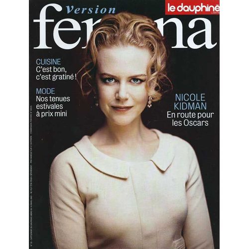 Femina N°50 - Coupure De Presse - Nicole Kidman