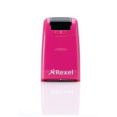Rexel Id Guard - Dateur - Auto-Encreur - Texte Fixe - Joli Rose