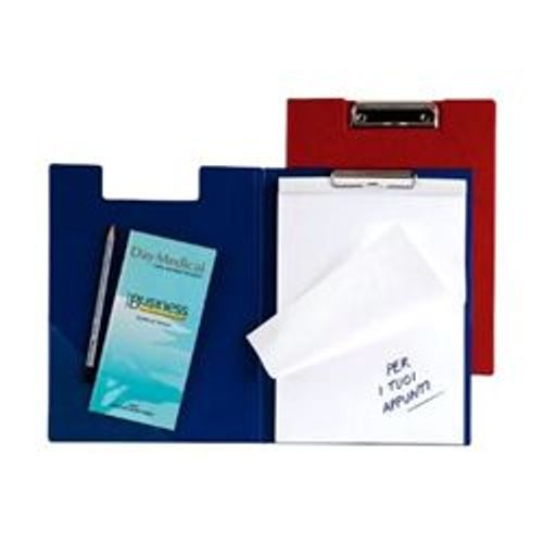 Sei Superblock D - Porte Blocs Avec Fermeture - A4 - Rouge (Pack De 15)