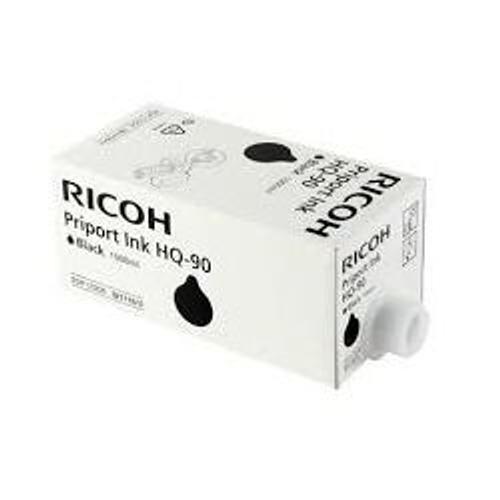 Ricoh Type HQ90 - Pack de 6 - 1000 ml - noir - originale - cartouche d'encre - pour Priport HQ7000, HQ9000