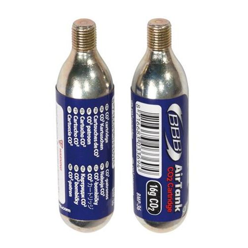 Cartouche Co2 Bbb Airtank 16gr. Bmp-35 (2 Unités)