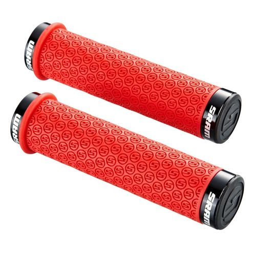 Poignées Sram Dh Silicone 130mm Vtt Rouge