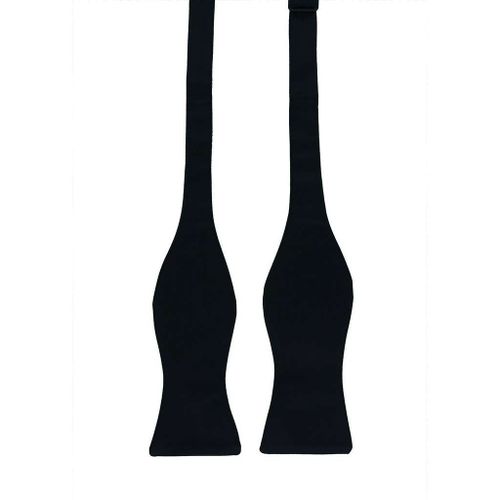 Cotton Park - Noeud Papillon Noir Ouvert - Homme