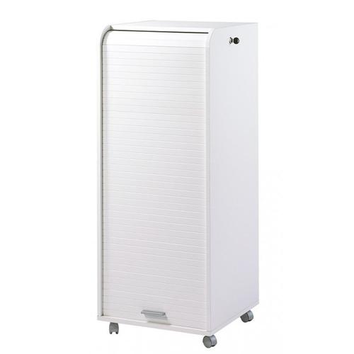 Caisson De Bureau À Rideau Mobile H 117 Cm Argo Blanc