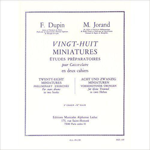 28 Miniatures Pour Caisse Claire - Volume 2 By F. Dupin M. Jorand