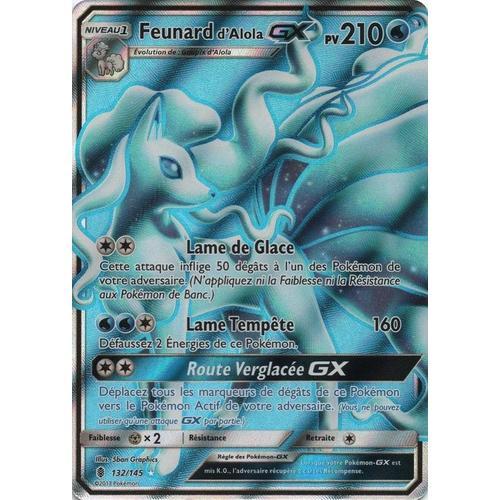 Feunard D'alola Gx 132/145 - Ultra Holo Full Art - Vf