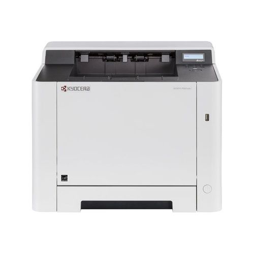 Kyocera ECOSYS P5021cdn - Imprimante - couleur - Recto-verso - laser - A4/Legal - 9 600 x 600 ppp - jusqu'à 21 ppm (mono) / jusqu'à 21 ppm (couleur) - capacité : 300 feuilles - USB 2.0, Gigabit...
