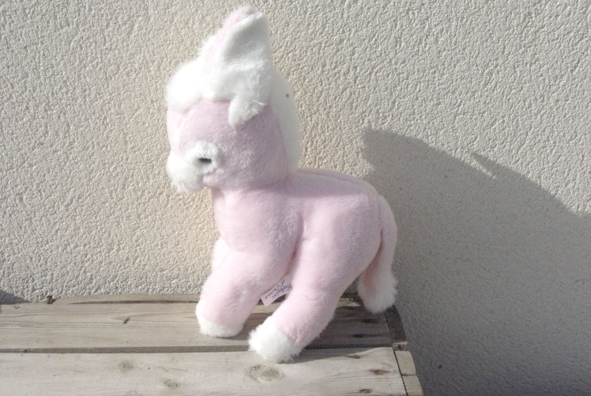 Peluche Cheval Rose