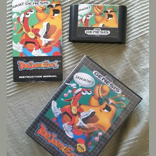 Toe Jam And Earl Jammin' Sega Genesis