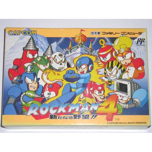 Rockman 4 (Version Jap) Nintendo Nes