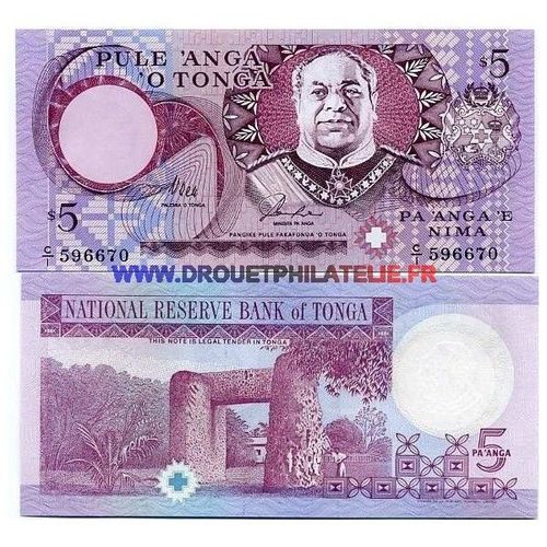 Tonga Pk N° 33 - De 5 Pa'anga