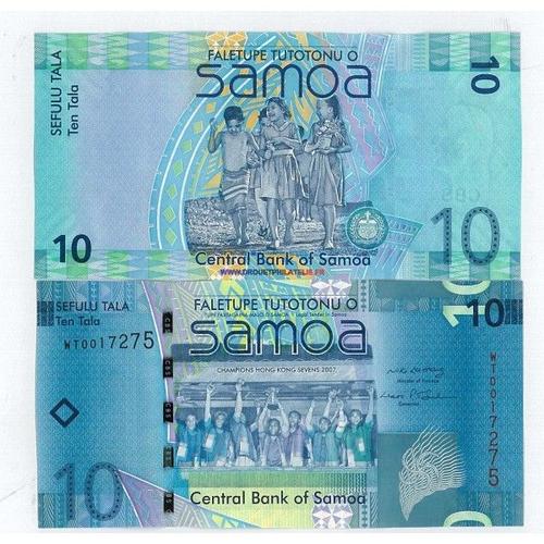 Samoa - Pk N° 39 - Billet De 10 Tala