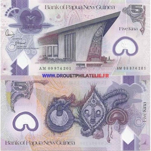 Papouasie Nlle Guinee - Pk N° 29 - De 5 Kina