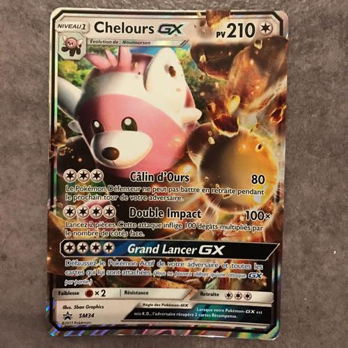 Carte Pokemon Sm34 Chelours Gx