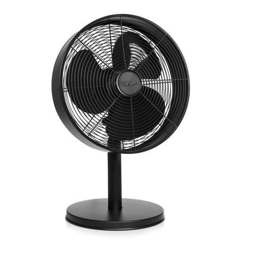 TRISTAR Ventilateur de bureau en métal Ø30 cm noir