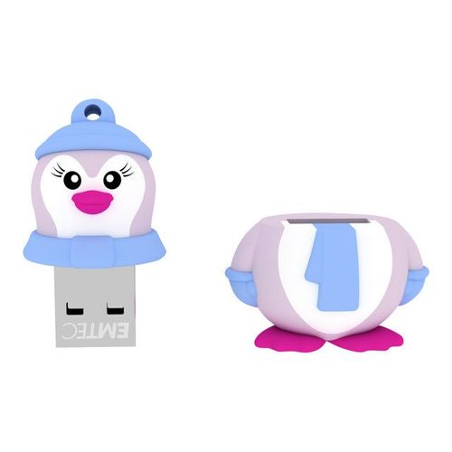 EMTEC Animalitos Marine Range M336 Miss Penguin - Clé USB - 16 Go - USB 2.0