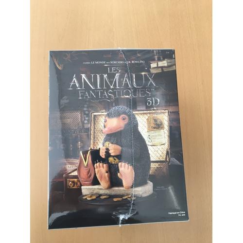 Les Animaux Fantastiques - Coffret Figurine Du Niffleur Et Steelbook Blu-Ray 3d + Blu-Ray + Dvd + Digital Hd