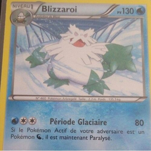 Pokémon - 40/162 - Xy - Impulsion Turbo - Blizzaroi - Rare