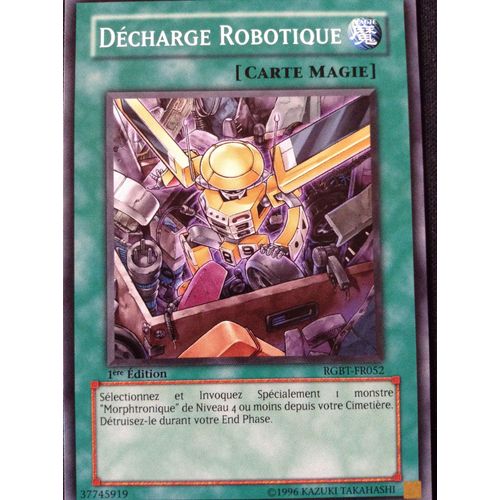 Yugioh! Décharge Robotique - Commune - Rgbt-R052