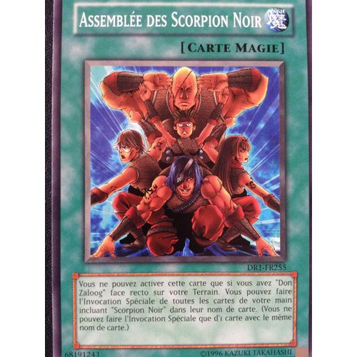 Yugioh! Assemblée Des Scorpion Noir - Commune - Dr1-Fr55