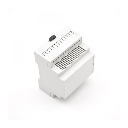 Boitier rail DIN ventilé M4 pour module domotique - Camdenboss