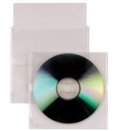 Étuis à rabat pour CD et DVD, 50 enveloppes de 5 pouces