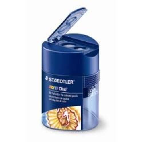 Staedtler Noris Club - Taille-Crayon - 2 Trous - Métal, Polystyrène
