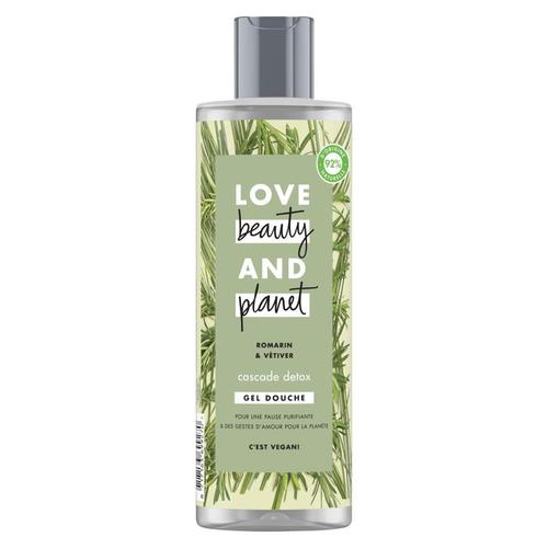 Pack De 3 - Love Beauty & Planet Gel Douche Cascade Detox 400 Ml 