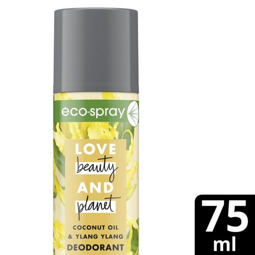 Pack De 3 - Love Beauty And Planet Deodorant Eco-Spray Energie 75ml 