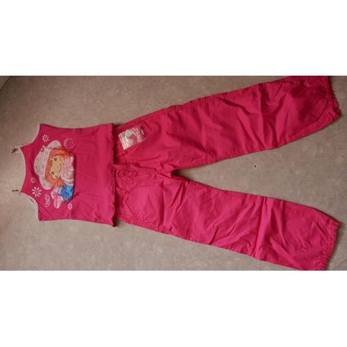 Ensemble Débardeur Charlotte +Pantalon Cfk 6 Ans Fuchsia Neuf