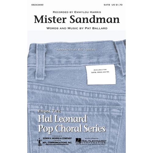 Mister Sandman / Choral Score